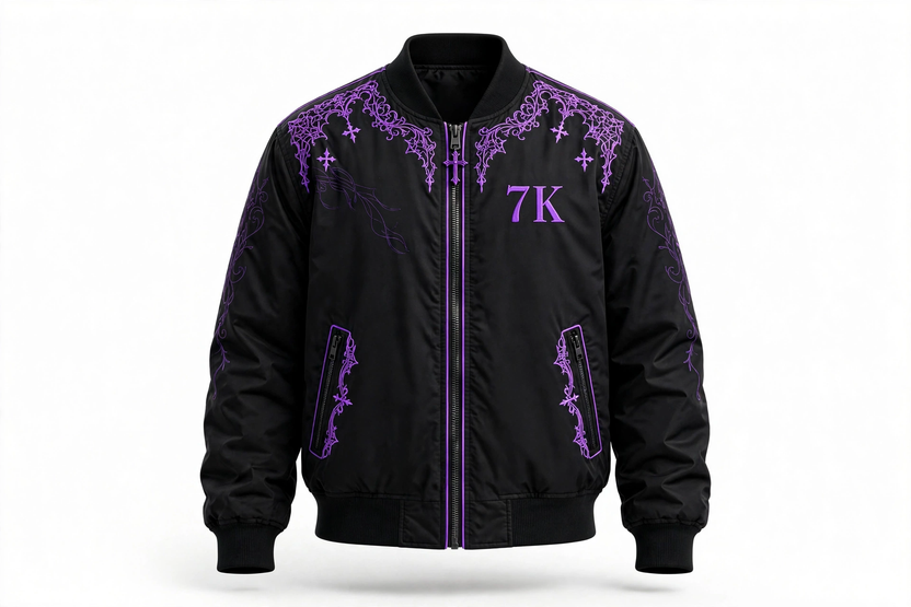 7K ENTERTAINMENT Bomber Jacket