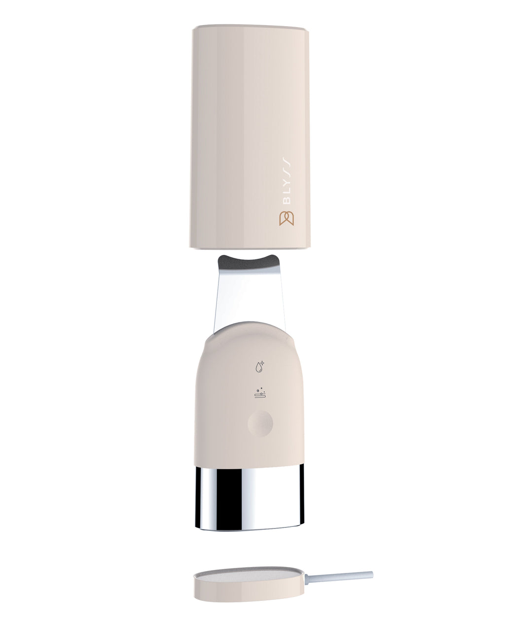 Blyss Iris – Ultrasonic Facial Scrubber & Skin Spatula