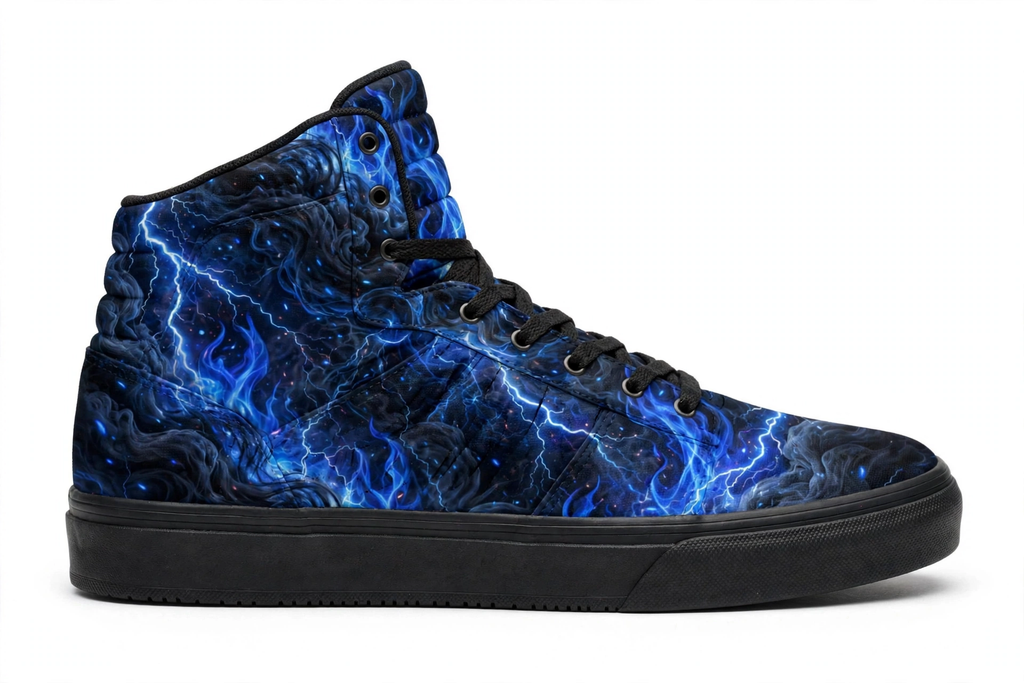 Custom High-Top Sneakers — Design 03