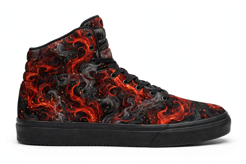 Custom High-Top Sneakers — Design 04
