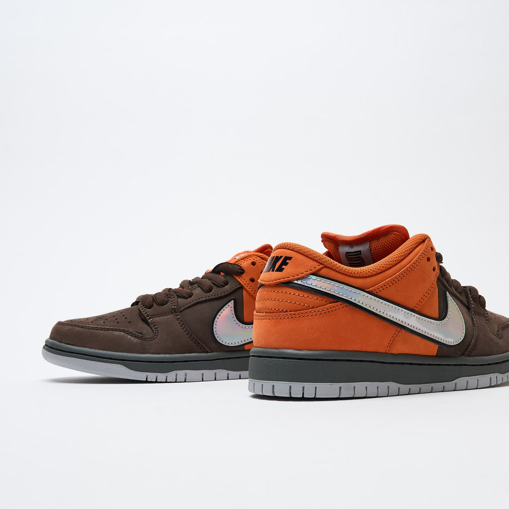 Muni Fast Pass Low-Top Custom Sneakers – Safety Orange/Wolf Grey