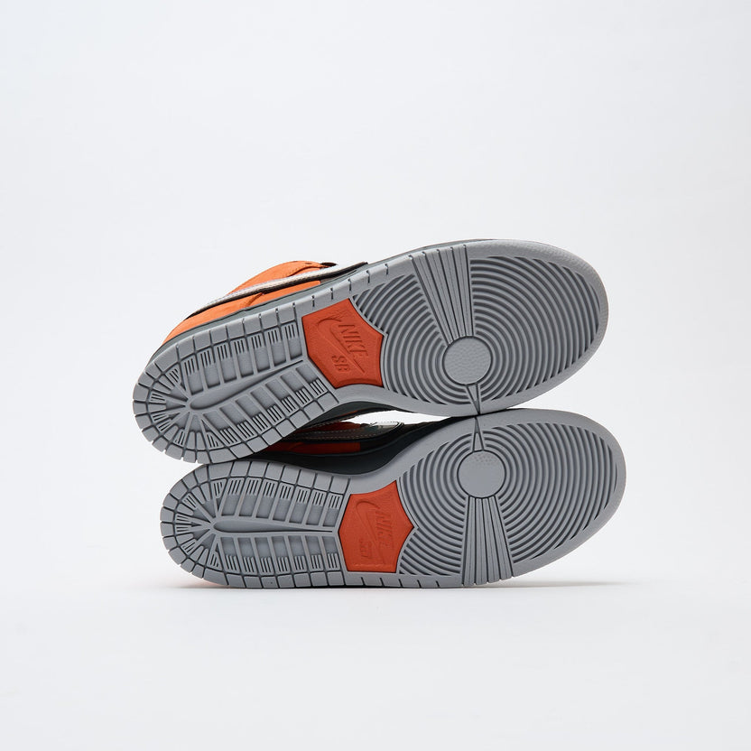 Muni Fast Pass Low-Top Custom Sneakers – Safety Orange/Wolf Grey